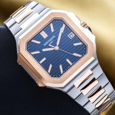 Patek Philippe Cubitus 2025 acero inoxidable oro rosa 5821/1AR - Juego completo Foto 1 de 4