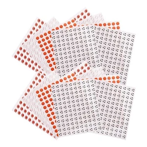 20 Sheets Mini-Ballaufkleber Baseball-Aufkleber Sportliche Kleine - Afbeelding 1 van 12