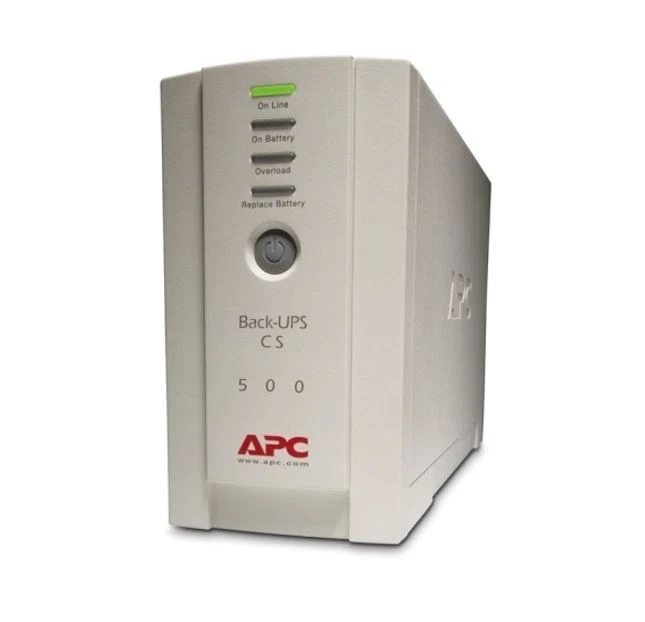 APC Back-UPS 500VA/300W Standby UPS, Tower, 230V/10A Input, 4x IEC C13 Outlets - Image 1 of 1