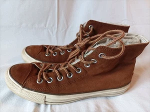 Converse All Star Chucks Sneaker Gr. 40 UK 7 gefüttert Leder - Bild 1 von 7