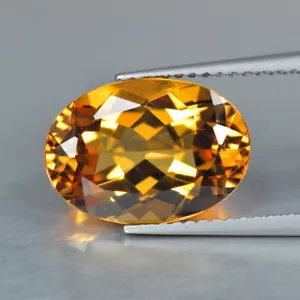 Espléndido berilo amarillo dorado amarillo dorado grado "AAA" de 4,68 quilates _Brasil - Imagen 1 de 1