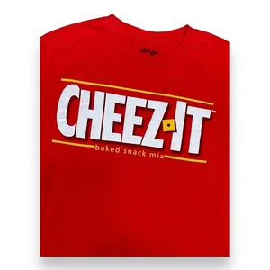 Kellogg's Cheez-It Shirt Größe Medium rot Cheez It Baked Snack Mix Popkultur - Bild 1 von 6
