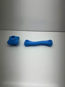 2 Jolly Pets Chew Toys , Jolly Bone & Squarble - Picture 1 of 5