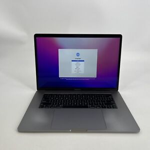 MacBook Pro 15" Touch Bar Space Gray 2018 2.2GHz i7 16GB 256GB - Fair w/ Chips