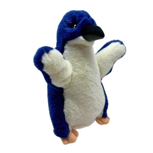 Penguin Puppet Eco Buddies 100% Recycled Materials Plush Animal Soft Toy - 25cm - Picture 1 of 1