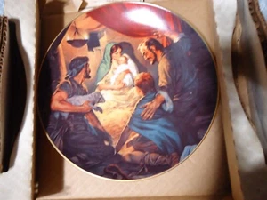 1984 Our Savior is Born #1131 concordia Collection's Plate - Picture 1 of 3