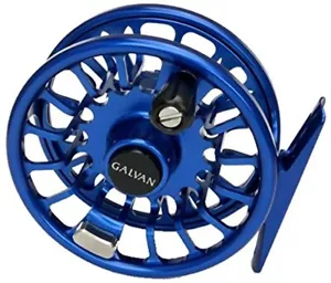 Galvan Torque T-10 FLIEGENROLLE BLAU - KOSTENLOSE $100 SCHNUR, RÜCKSEITE - NEU - Bild 1 von 9