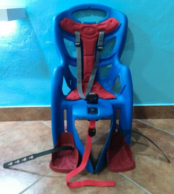 SEDIA SEGGIOLINO SEDILE POSTERIORE BICICLETTA PEPE BELELLI MAX 22 KG NUOVO - Immagine 1 di 4