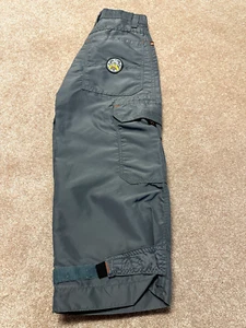 Vintage JNCO Flamehead Wolfgang Nylon Pants Size 8 - Picture 1 of 3