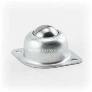 BT-1CS/SS Hudson Bearing Flange Mounted Ball Transfer, Stainless Ball, 75 lbs - Picture 1 of 2