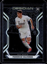 2020-21 Obsidian Federico Valverde Electric Etch Blue Rookie RC #15/30 Madrid