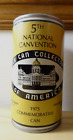 BCCA 5th CANVENTION 1975 DES MOINES IOWA EMPTY BEER CAN #207-34
