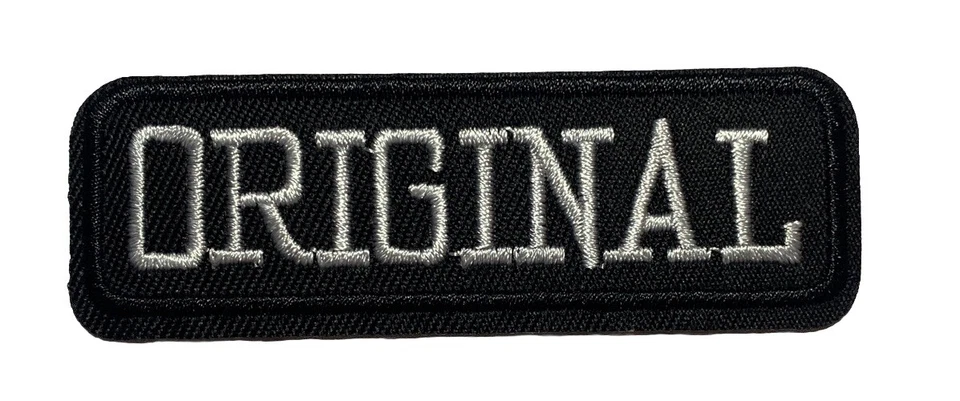 MARKENLOS Original Aufnäher Patch Biker Aufbügler Bügelbild Schriftzug Freiheit Flicken