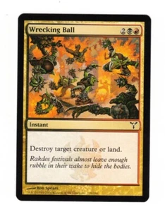 MTG 4X ** WRECKING BALL ** X4 Dissension - Picture 1 of 1