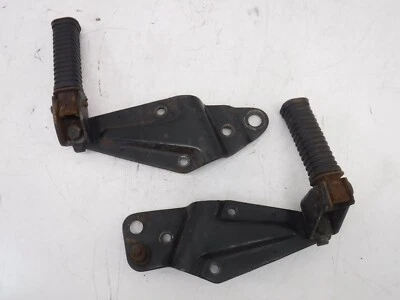 Honda CL350 1970 Scrambler reposapiés traseros clavijas juego de peldaños par OEM Foto 1 de 4
