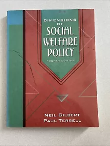 Dimension in Social Welfare Policy by Paul Terrell and Neil Gilbert (1997, Trade - Picture 1 of 11