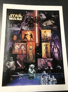 US 4143 Star Wars Anniversary 2007 First Day Of Issue On Big Envelope - Picture 1 of 4