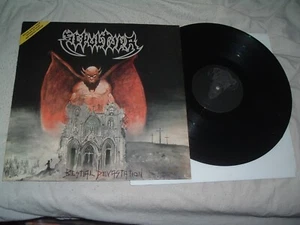 SEPULTURA Bestial Devastation '90 ORIGINAL RARE IMPORT press w/ Bonus !! track - Imagen 1 de 3
