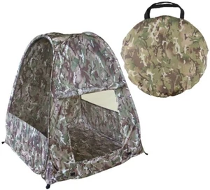 NEW: KombatUK Lightweight Kids Childs Pop-Up Tent BTP Army Camo - Picture 1 of 3