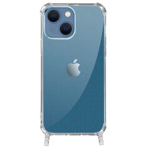 Case for iPhone 13 Mini with Ring and Customizable with Jewel/Sleeve - Clear - Picture 1 of 6