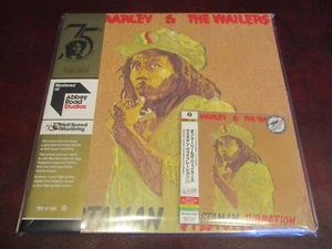BOB MARLEY VERIFIED RASTAMAN VIBRATION RARE JAPAN REPLICA OBI CD + 1/2 SPEED LP - Picture 1 of 1