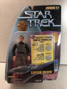 Captain Koloth Star Trek Klingon Playmates MOC Warp Factor Series 1 DS9 - Bild 1 von 7