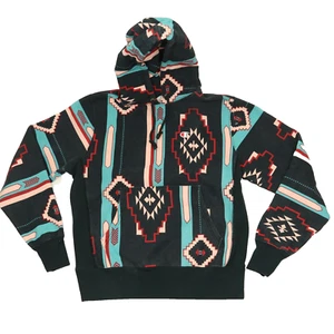 Champion Reverse Weave Hoodie Aztec Southwestern Navajo Gr. M Pullover - Bild 1 von 9