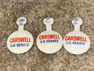 1970 Florida Senate Candidate  HAROLD CARSWELL Campaign Tab  SUPREME COURT - Picture 1 of 2