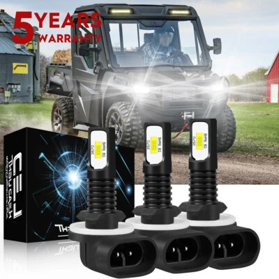 PARA ARCTIC CAT PROWLER XT 550 650 700 FAROL ALTO FEIXE BAIXO LÂMPADAS CSPLED - Imagem 1 de 4