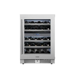 Landmark 24" Wine Refrigerator Cooler L3024UI2WSG-RH Right Hand Stainless Steel - Picture 1 of 3