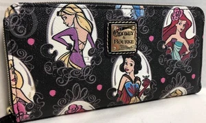 *Dooney & Bourke*Disney*Disney Parks*Runaway Princess*Large Zip Around Wallet - Bild 1 von 7