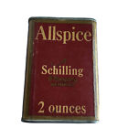 Vintage Spice Tins Lot 3 Schilling Allspice Cream Of Tarter Ferry Tins