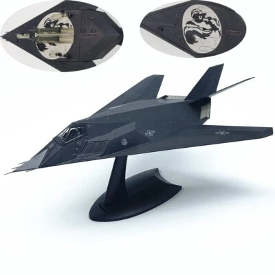 1:72 Alloy Diecast Military Model Lockheed F-117 Nighthawk Attack Fighter Plane - Image 1 of 4