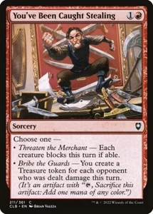 MTG-NM-Commander Legends: Battle for Baldur's Gate-You've Been Caught Stealing - Picture 1 of 1
