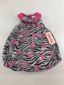 Little Lass Girls One-piece, Fuchsia, 12 Months - Picture 1 of 5