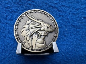 LitJoy Harry Potter Triwizard Tournament Dragon Coin SWEDISH SHORT W/STAND - Picture 1 of 2