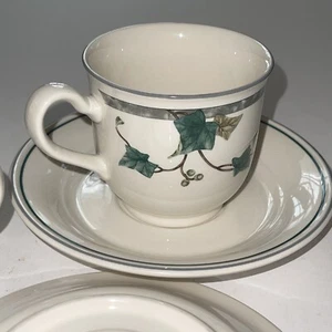 Noritake Keltcraft Ivy Lane (9180) Footed Cup and Saucer - - Picture 1 of 4
