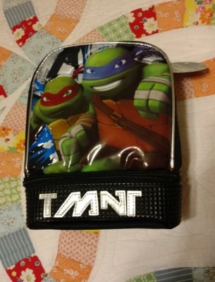 Bolsa de almuerzo Teenage Mutant Ninja Turtles doble compartimento aislada ¡NUEVA CON ETIQUETAS! Envío gratis Foto 1 de 4