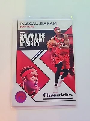 Pascal Siakam #46 - 2019-2020 Panini Chronicles - Raptors - Pink Variation - Image 1 of 2