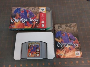 Ogre Battle 64 Person of Lordly Caliber (N64 2000) Complete CIB Manual Box - Picture 1 of 14