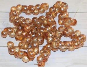 9x8 mm, ÄTZSAPHIRIT, 10 Perlen, Pilz/Knopf/Tropfen Perlen (mush29) - Bild 1 von 1