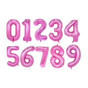 40" LARGE FOIL LETTER BALLOONS NUMBER BALLOON FLOAT HELIUM ALPHABET SILVER GOLD - Picture 1 of 22