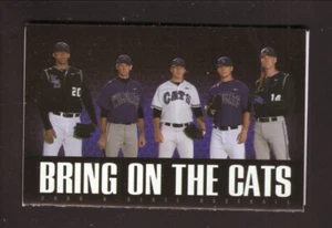 2008 Kansas State Wildcats Baseball Pocket Schedule Big 12 - Picture 1 of 2