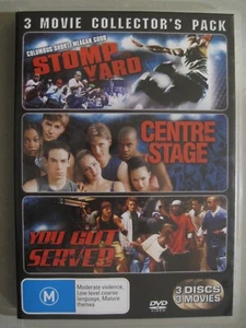 Stomp Yard / Centre Stage / You Got Served (3 Discs Box Set, DVD, 2009) - Free P - Picture 1 of 1
