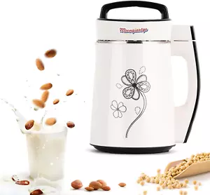 Automatic Soy Milk Maker 37.2Oz 1100Ml, 8 in 1 Nut Milk Maker With - Picture 1 of 12