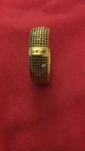 100% Auth Damiani Ring 18K yellow gold with diamonds - Picture 1 of 10