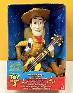⭐️ Figura Woody Toy Story 2 Strumming Singing ⭐️ MATTEL 1999 ⭐️ TOTALMENTE NUEVA ⭐️ - Imagen 1 de 7
