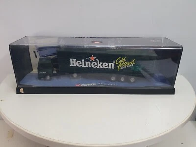 Corgi 75404 Leyland-DAF 85 Series Curtainside Truck Lorry Heineken VGC Boxed - Image 1 of 4
