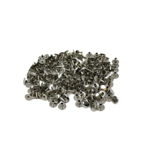 Hohlnieten rostfrei für Leder Taschen Gürtel Stoff 60/60 - 100Stück - Bild 1 von 2