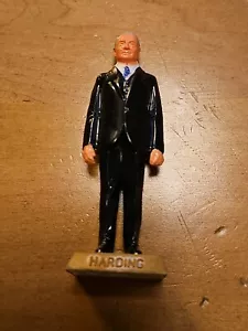 Figuras de presidentes de juguetes de Marx Warren G. Harding postura de pie 2,75" pintadas - Imagen 1 de 3